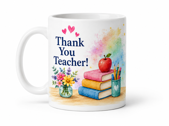 Thank you teacher left side